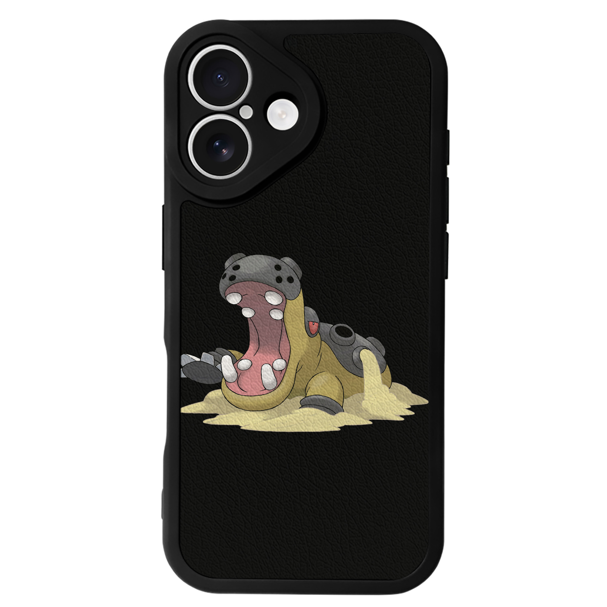 （画像用） ポケットモンスター Pokémon 【iPhone 16シリーズ対応】シリコンスマホケース（レザー調） 材質：シリコン